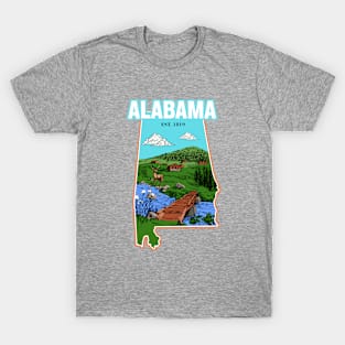 Alabama and vintage T-Shirt